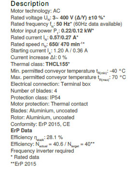 Технические характеристики FB063-ADK.4F.V4L