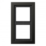 Рамка 2-ая Jung LS-design Антрацит