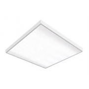 Светодиодный светильник "ВАРТОН" офисный встраиваемый/накладной 595*595*50мм 36 ВТ 4000К диммируемый по DALI