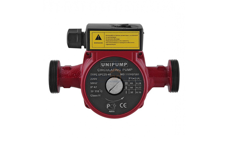 Насос циркуляционный UNIPUMP UPС 32-120 220 (0,5 кВт, Hmax 12 м, Qmax 166,6 л/мин, однофазный)