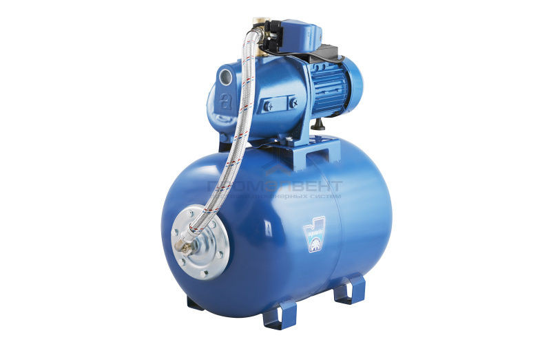 Насосная станция Aquario AUTO AJC-125C(50L) - 1,15 кВт (50 л, однофазный, Hmax 45 м, Qmax 80 л/мин)