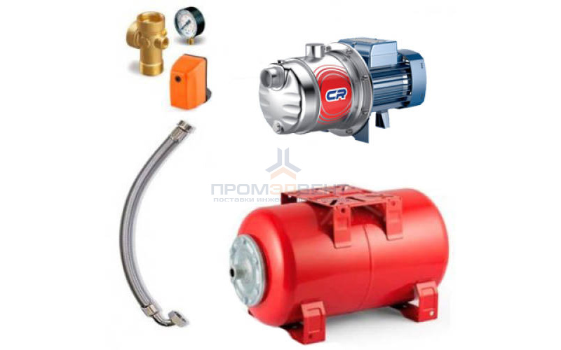 Насосная станция Pedrollo HYDROFRESH 4CRm 100-50 CL - 0,75 кВт (Qmax 130 л/мин, 1x230В)