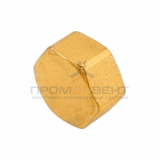 Заглушка латунная с внутренней резьбой STOUT - 1"1/4