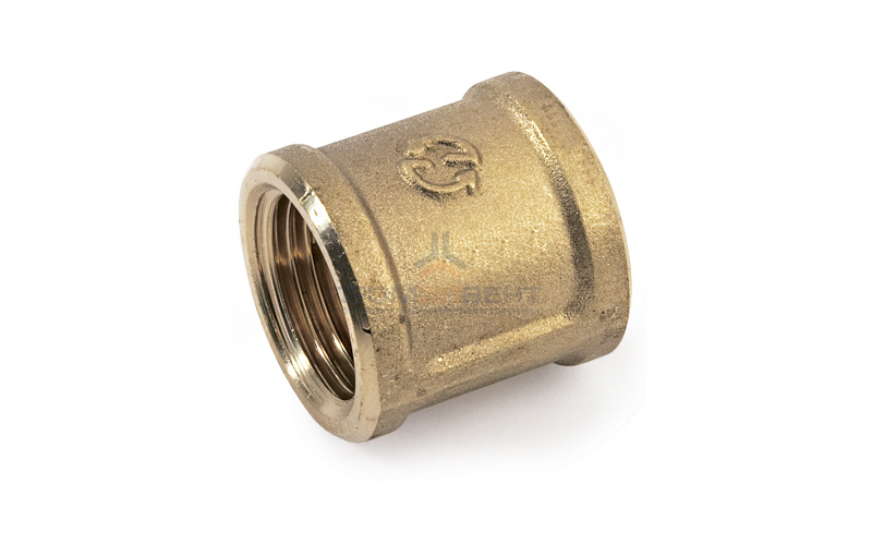 Муфта латунная резьбовая STOUT - 1