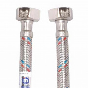 Подводка для воды гибкая Industrias Mateu (Гайка/Гайка) - 1/2" (длина 300 мм)