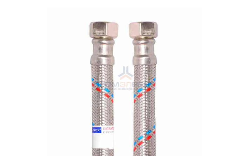 Подводка для воды гибкая Industrias Mateu GIGANTE (Гайка/Гайка) - 3/4