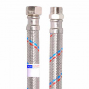 Подводка для воды гибкая Industrias Mateu GIGANTE (Гайка/Штуцер) - 3/4" (длина 1000 мм)