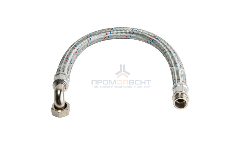 Подводка для воды гибкая угловая STOUT (Гайка/Штуцер) - 1