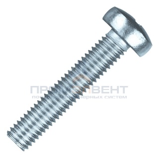 Винт с полукруглой головкой М3х30 оцинкованный DIN7985