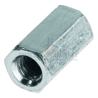 Гайка соединительная М20 удлиненная оцинкованная DIN6334