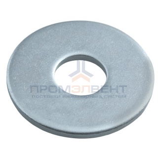Шайба увеличенная М12 кузовная плоская оцинкованная DIN9021