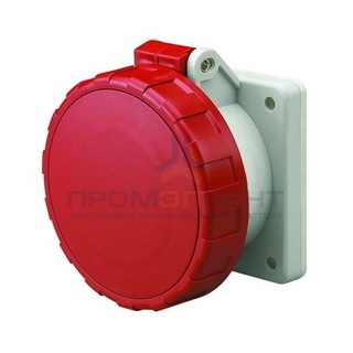 Розетка скрытой установки DKC Quadro IP67 16A 3P+E 400В