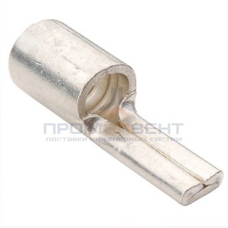 Наконечник медный луженый штифтовой НШП-10,0 под опрессовку