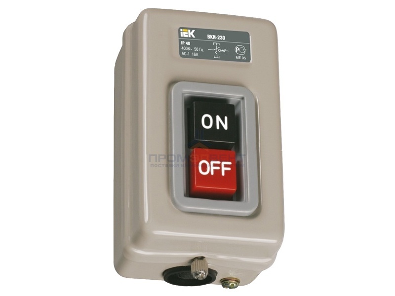 Выключатель ВКИ-230 3Р  16А 230/400В IP40  ИЭК