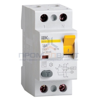 УЗО ВД1-63 2Р 16А 10мА ИЭК