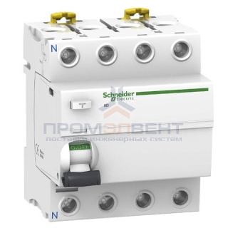 УЗО Acti 9 iID 4П 100A 100mA AC Schneider Electric