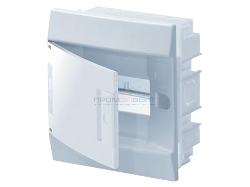 Бокс в нишу ABB Mistral41 6М непрозрачная дверь c клеммным блоком